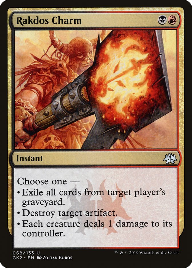 Amuleto Rakdos / Rakdos Charm - Magic: The Gathering - MoxLand