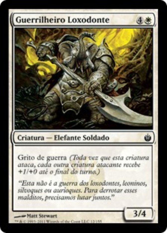 Guerrilheiro Loxodonte / Loxodon Partisan - Magic: The Gathering - MoxLand