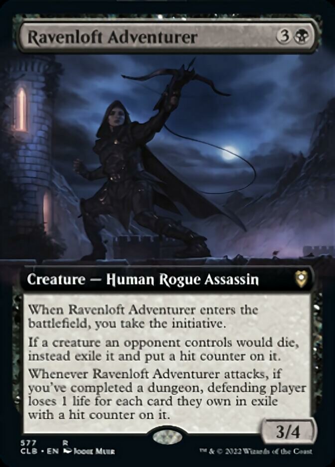 Aventureira de Ravenloft / Ravenloft Adventurer - Magic: The Gathering - MoxLand