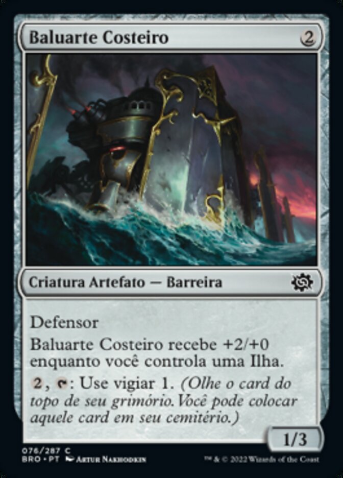 Baluarte Costeiro / Coastal Bulwark - Magic: The Gathering - MoxLand