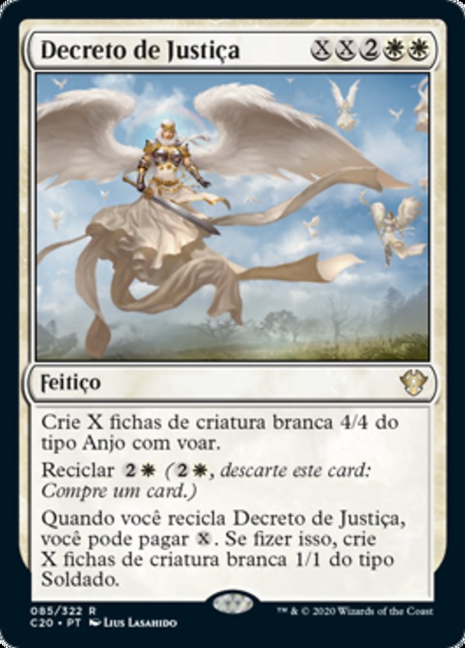 Decreto de Justiça / Decree of Justice - Magic: The Gathering - MoxLand