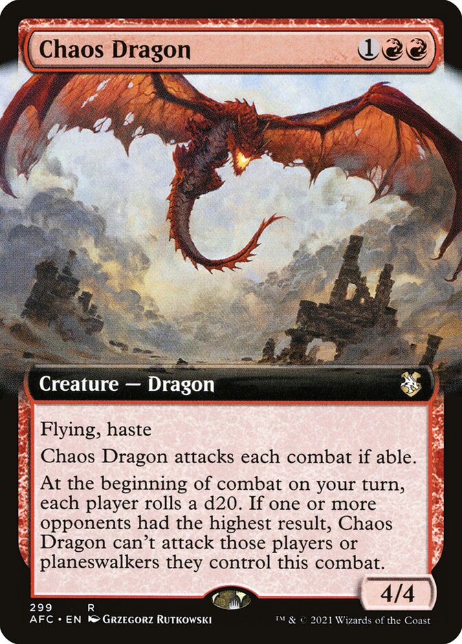 Dragão do Caos / Chaos Dragon - Magic: The Gathering - MoxLand