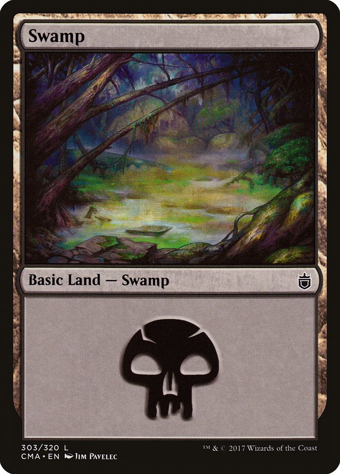 Pântano / Swamp - Magic: The Gathering - MoxLand