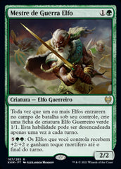 Mestre de Guerra Elfo / Elvish Warmaster - Magic: The Gathering - MoxLand