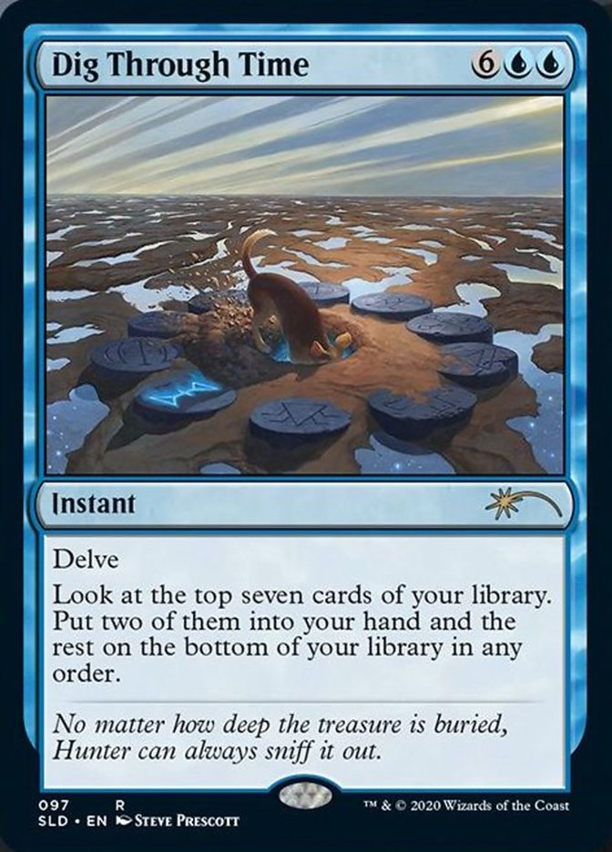 Revirar o Tempo / Dig Through Time - Magic: The Gathering - MoxLand