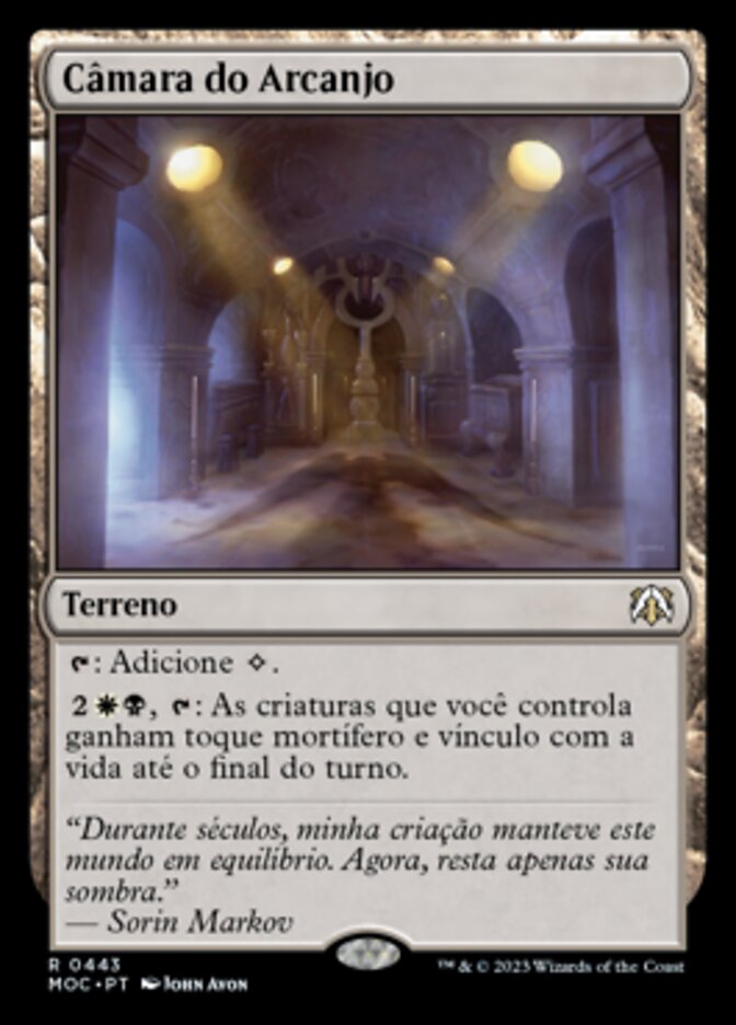 Câmara do Arcanjo / Vault of the Archangel - Magic: The Gathering - MoxLand