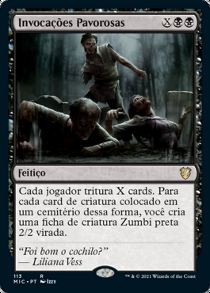 Invocações Pavorosas / Dread Summons - Magic: The Gathering - MoxLand