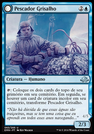 Pescador Grisalho / Grizzled Angler - Magic: The Gathering - MoxLand