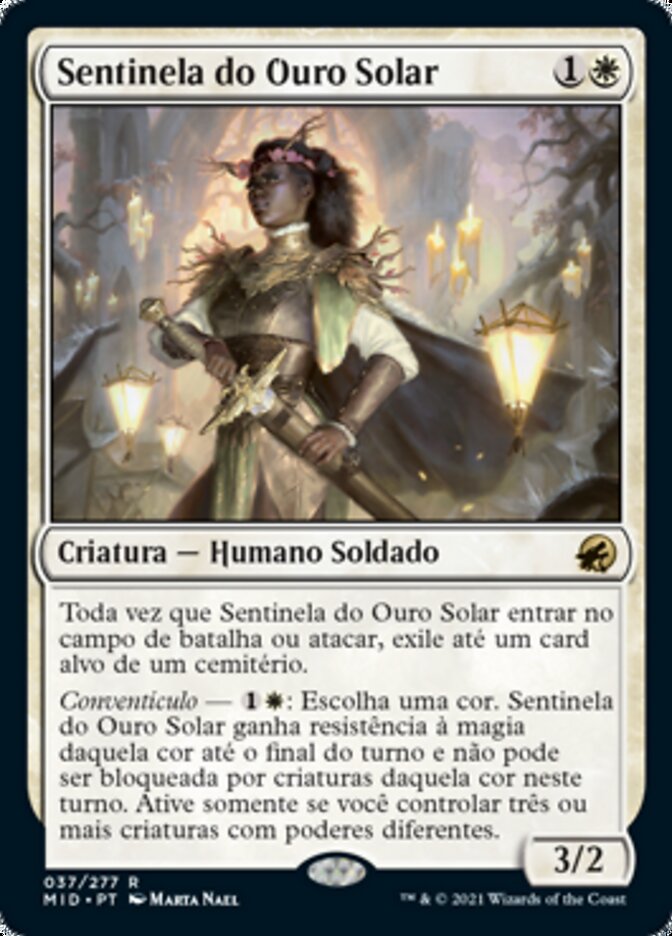 Sentinela do Ouro Solar / Sungold Sentinel - Magic: The Gathering - MoxLand