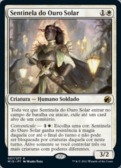 Sentinela do Ouro Solar / Sungold Sentinel - Magic: The Gathering - MoxLand