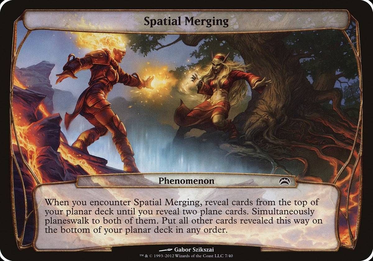 Fusão Espacial / Spatial Merging - Magic: The Gathering - MoxLand