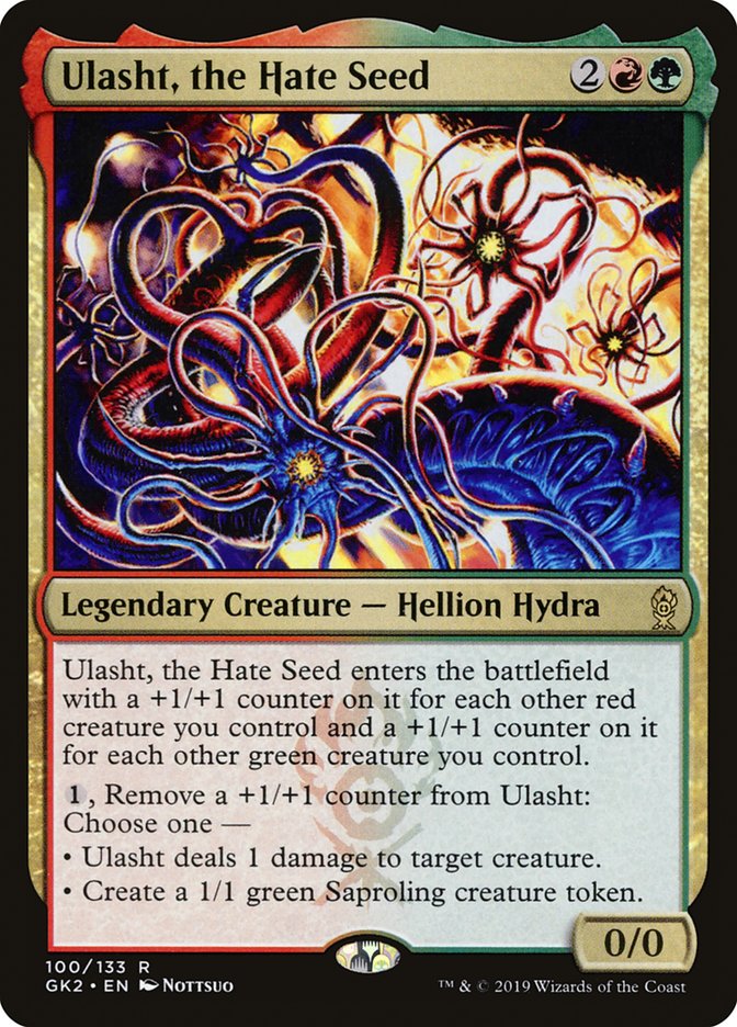 Ulasht, a Semente do Ódio / Ulasht, the Hate Seed - Magic: The Gathering - MoxLand