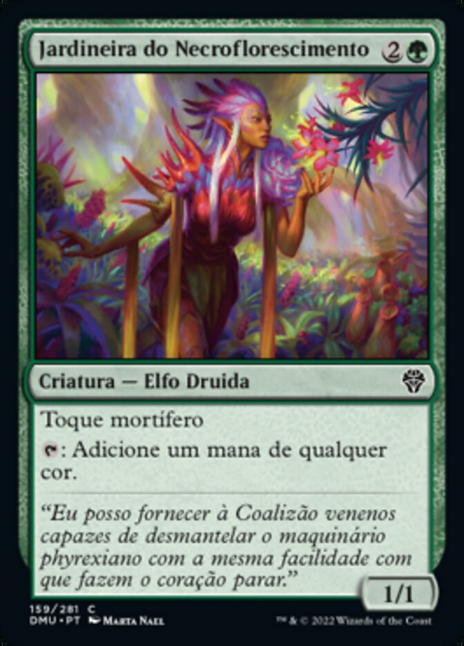 Jardineira do Necroflorescimento / Deathbloom Gardener - Magic: The Gathering - MoxLand