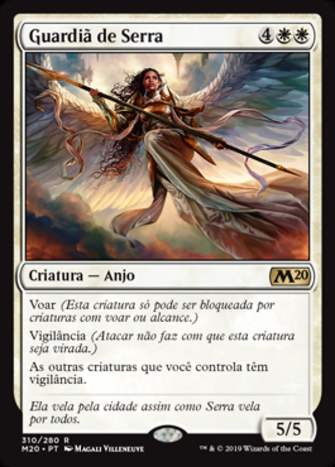 Guardiã de Serra / Serra's Guardian - Magic: The Gathering - MoxLand