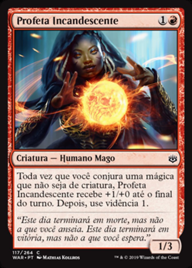 Profeta Incandescente / Burning Prophet - Magic: The Gathering - MoxLand