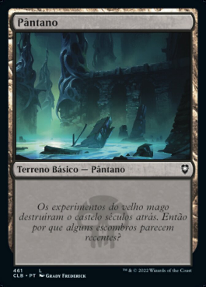 Pântano / Swamp - Magic: The Gathering - MoxLand