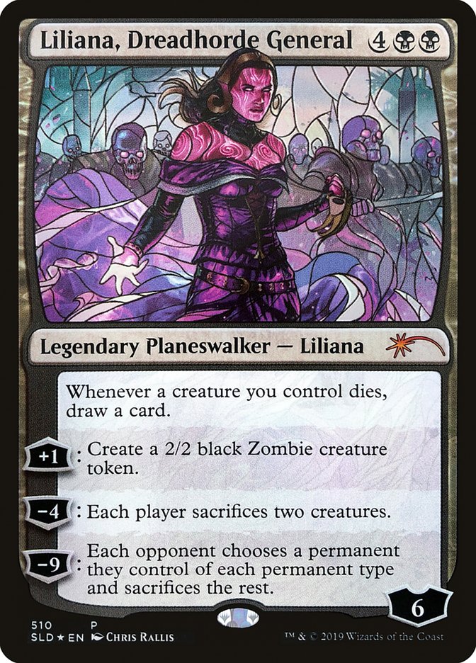 Liliana, General da Horda Medonha / Liliana, Dreadhorde General - Magic: The Gathering - MoxLand