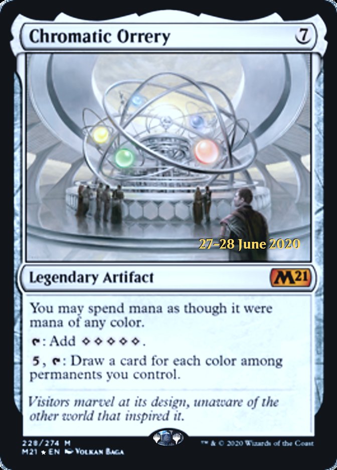 Planetário Cromático / Chromatic Orrery - Magic: The Gathering - MoxLand