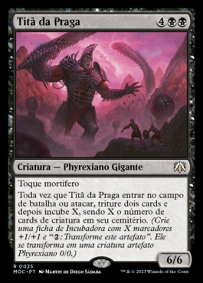 Titã da Praga / Blight Titan - Magic: The Gathering - MoxLand