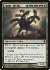 Hidra de Khalni / Khalni Hydra - Magic: The Gathering - MoxLand