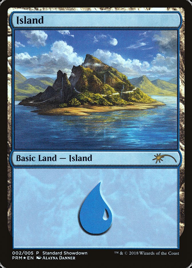 Ilha / Island - Magic: The Gathering - MoxLand