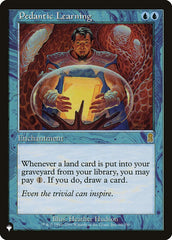 Aprendizado Afetado / Pedantic Learning - Magic: The Gathering - MoxLand