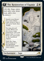 A Restauração de Eiganjo / The Restoration of Eiganjo - Magic: The Gathering - MoxLand