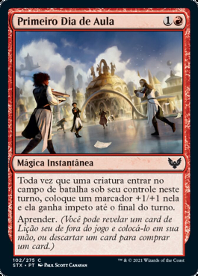 Primeiro Dia de Aula / First Day of Class - Magic: The Gathering - MoxLand