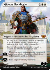 Gideon Lâmina Negra / Gideon Blackblade - Magic: The Gathering - MoxLand