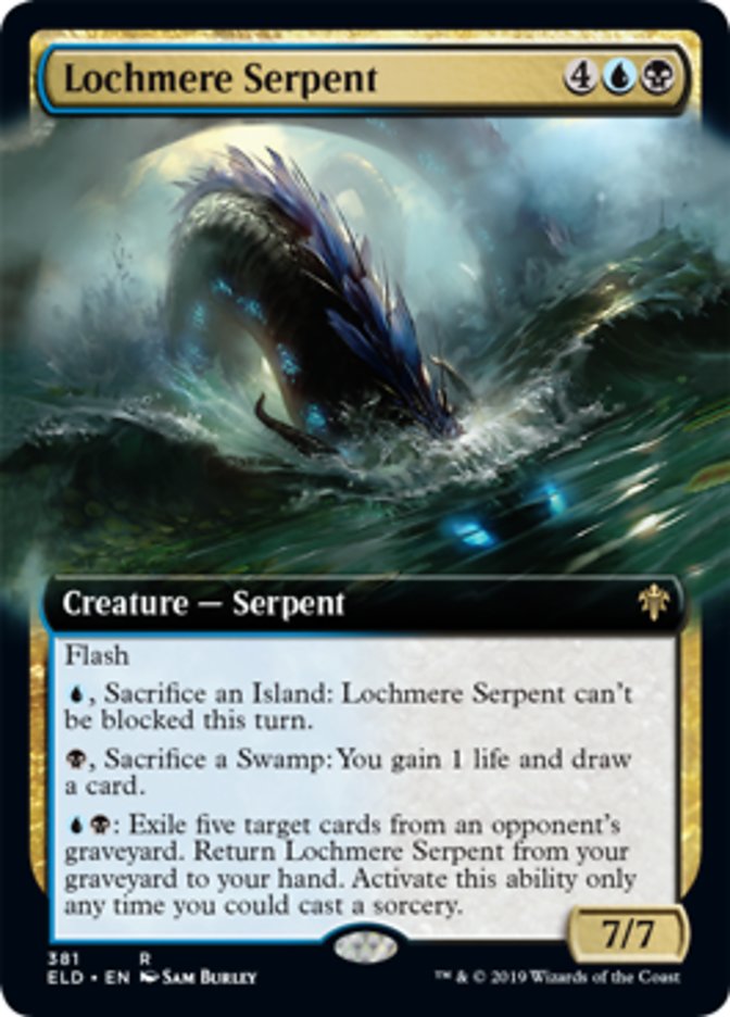 Serpente do Lago Mere / Lochmere Serpent - Magic: The Gathering - MoxLand