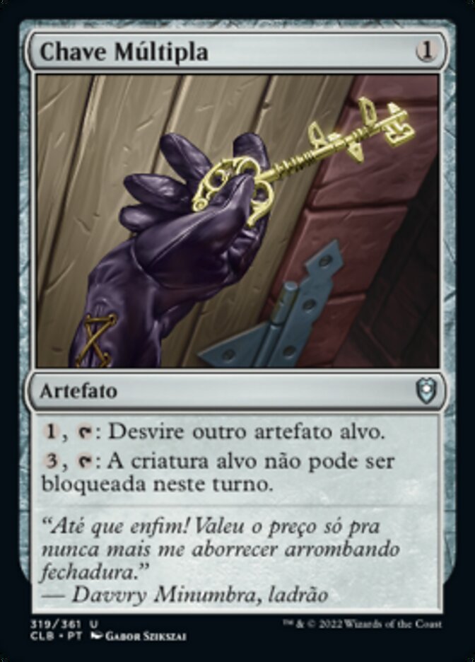 Chave Múltipla / Manifold Key - Magic: The Gathering - MoxLand