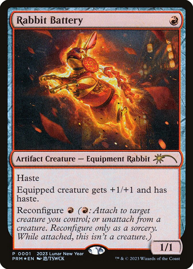 Bateria-coelho / Rabbit Battery - Magic: The Gathering - MoxLand