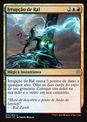 Irrupção de Ral / Ral's Outburst - Magic: The Gathering - MoxLand