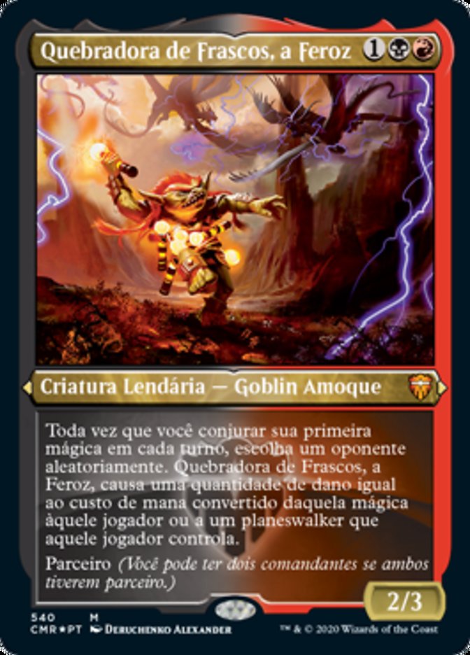 Quebradora de Frascos, a Feroz / Vial Smasher the Fierce - Magic: The Gathering - MoxLand