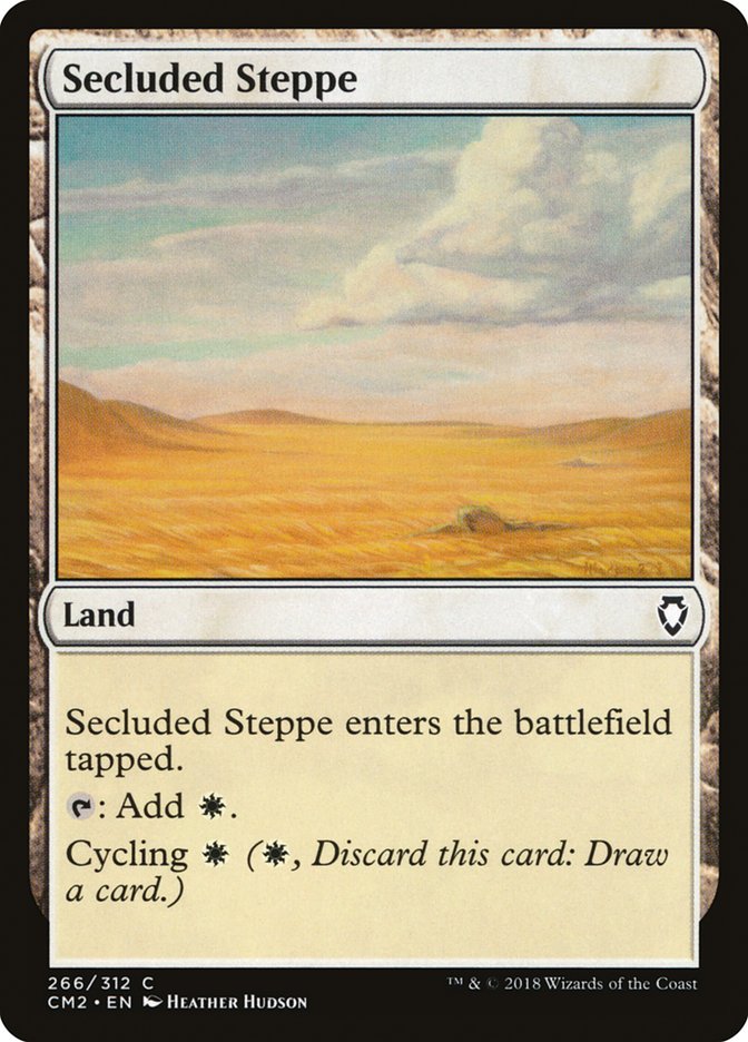 Estepe Remota / Secluded Steppe - Magic: The Gathering - MoxLand