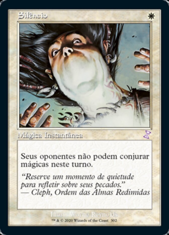 Silêncio / Silence - Magic: The Gathering - MoxLand