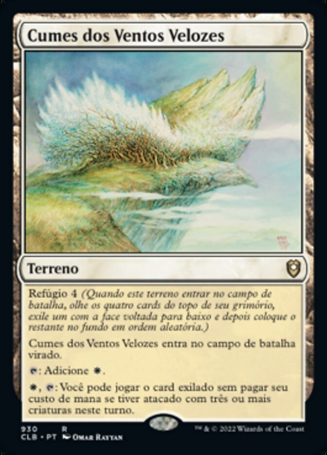 Cumes dos Ventos Velozes / Windbrisk Heights - Magic: The Gathering - MoxLand