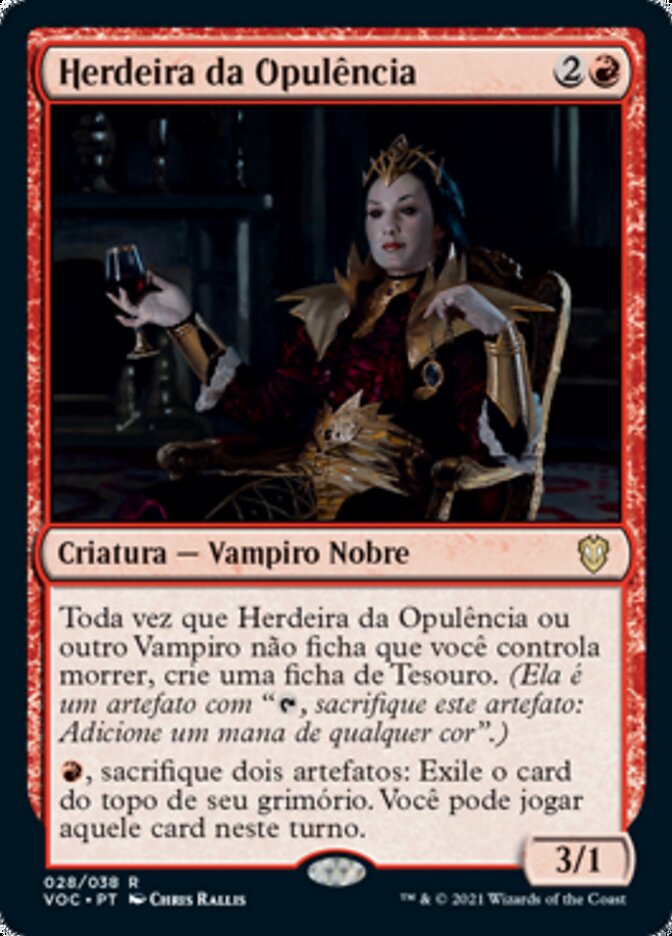 Herdeira da Opulência / Scion of Opulence - Magic: The Gathering - MoxLand