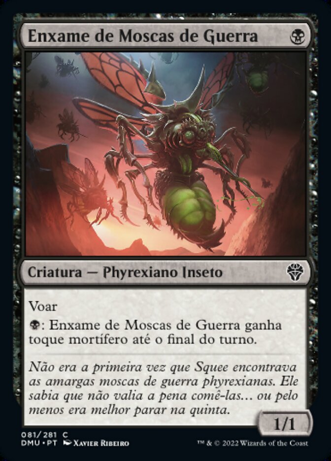 Enxame de Moscas de Guerra / Battlefly Swarm - Magic: The Gathering - MoxLand