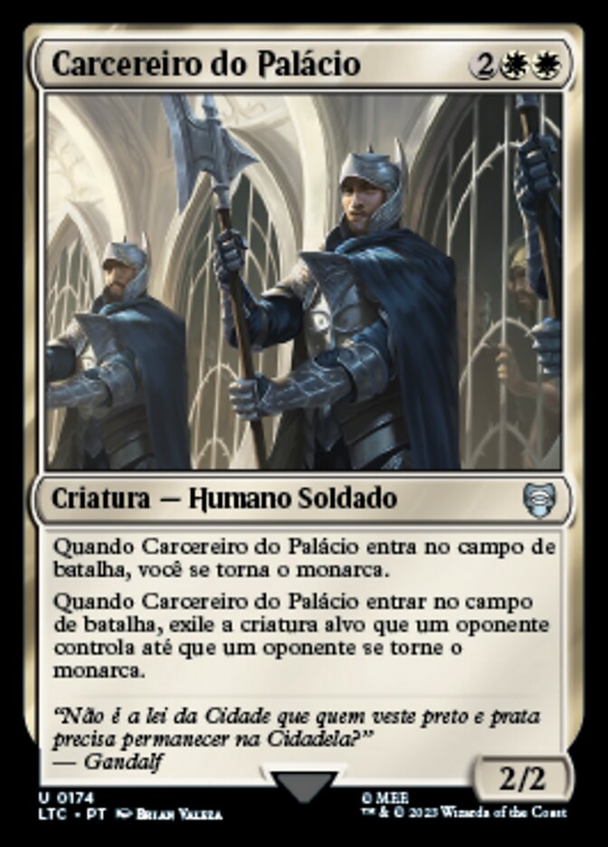 Carcereiro do Palácio / Palace Jailer - Magic: The Gathering - MoxLand