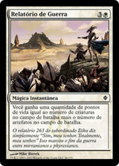 Relatório de Guerra / War Report - Magic: The Gathering - MoxLand