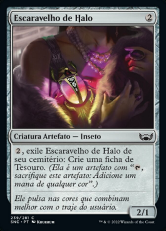 Escaravelho de Halo / Halo Scarab - Magic: The Gathering - MoxLand