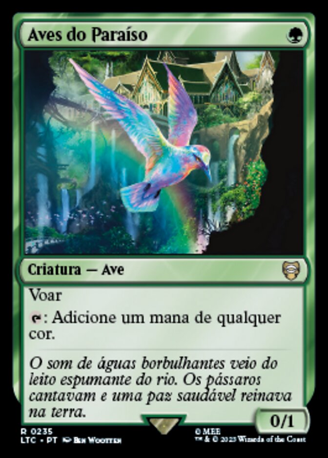 Aves do Paraíso / Birds of Paradise - Magic: The Gathering - MoxLand