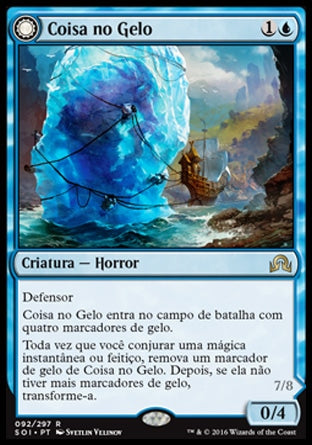 Coisa no Gelo / Thing in the Ice - Magic: The Gathering - MoxLand