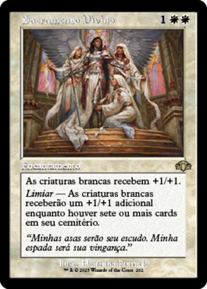 Sacramento Divino / Divine Sacrament - Magic: The Gathering - MoxLand