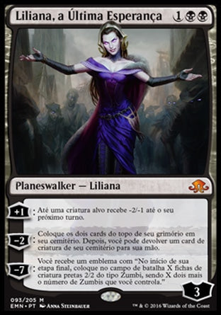 Liliana, a Última Esperança / Liliana, the Last Hope - Magic: The Gathering - MoxLand