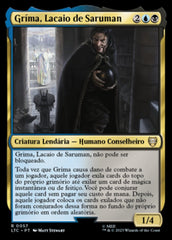 Gríma, Lacaio de Saruman / Gríma, Saruman's Footman - Magic: The Gathering - MoxLand