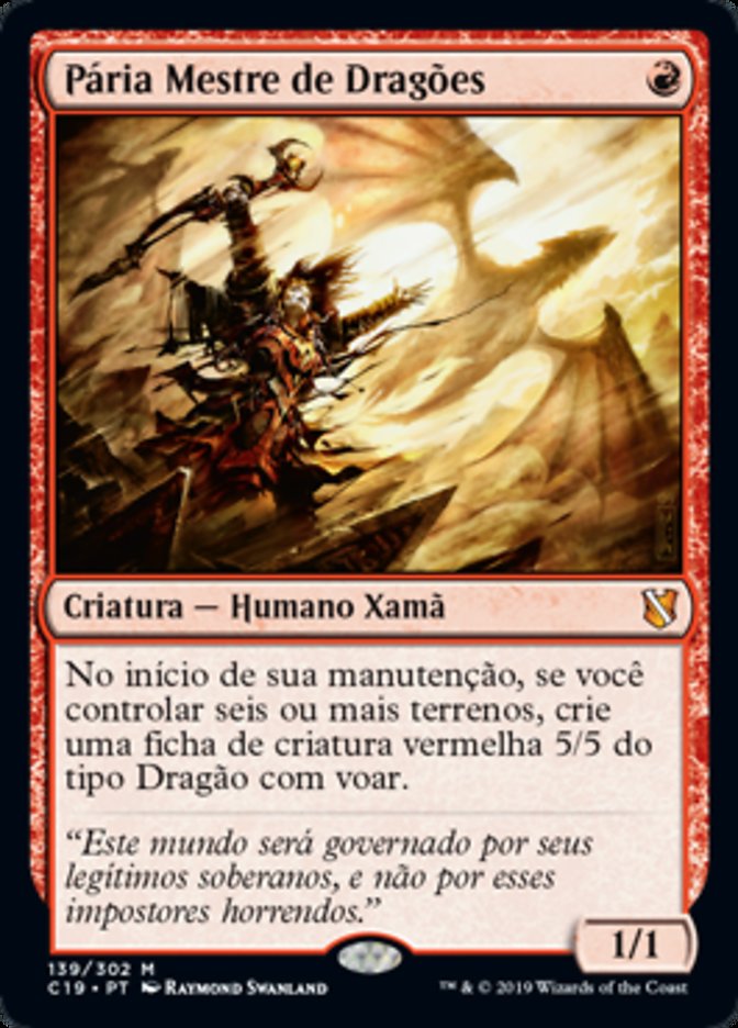 Pária Mestre de Dragões / Dragonmaster Outcast - Magic: The Gathering - MoxLand