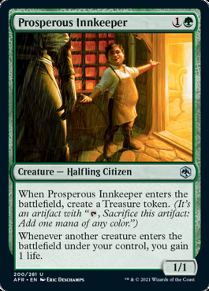 Taverneiro Próspero / Prosperous Innkeeper - Magic: The Gathering - MoxLand