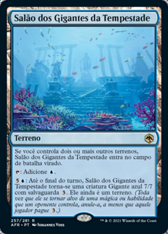 Salão dos Gigantes da Tempestade / Hall of Storm Giants - Magic: The Gathering - MoxLand